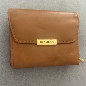 Diamicci Brown Leather Wallet